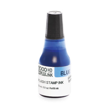 COSCO 2000PLUS® Pre-ink High Definition Refill Ink, Blue, 0.9 Oz. Bottle freeshipping - TVN Wholesale